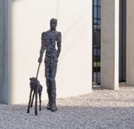 Gardeco standbeeld to lead door Ann Vrielink